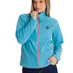 Polar Mujer Microfleece Full Zip Celeste CAT