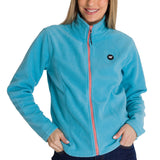 Polar Mujer Microfleece Full Zip Celeste CAT