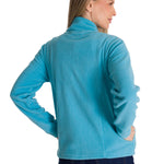 Polar Mujer Microfleece Full Zip Celeste CAT