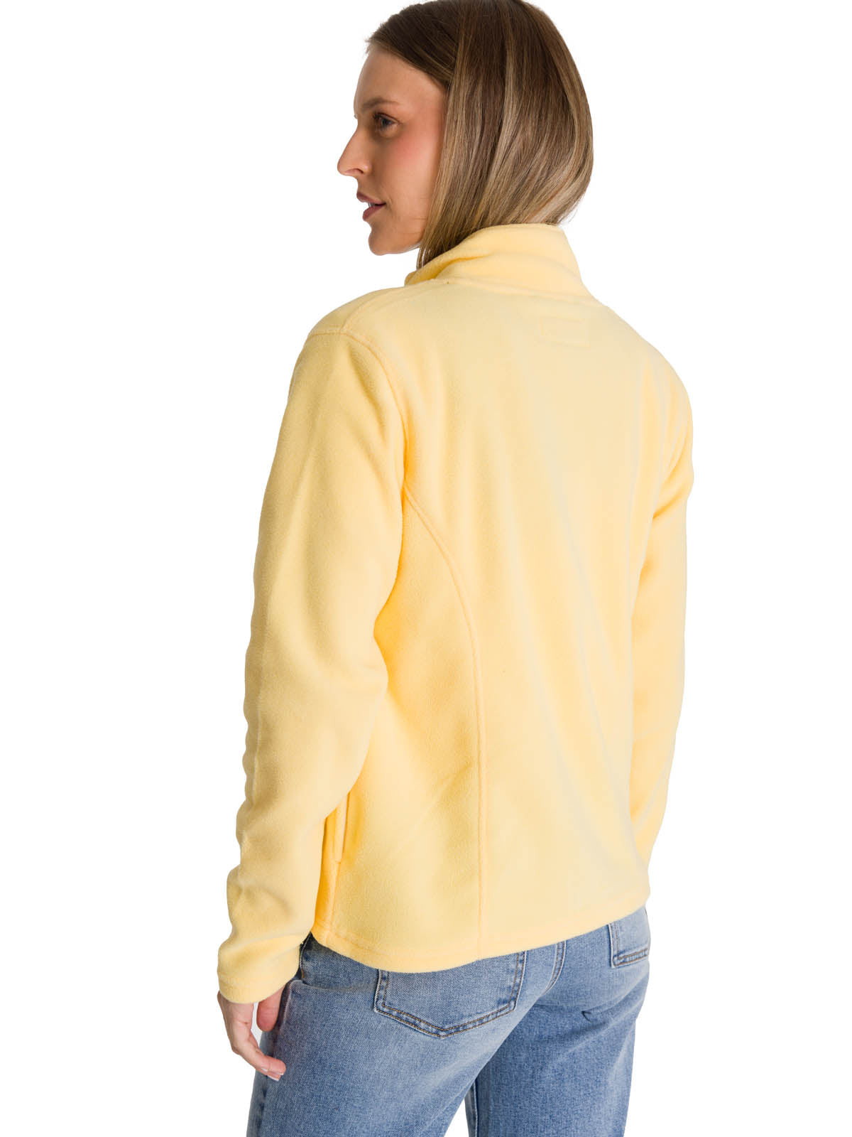 Polar Mujer Microfleece Full Zip Amarillo CAT