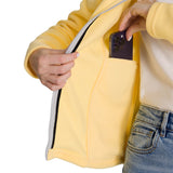 Polar Mujer Microfleece Full Zip Amarillo CAT