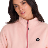 Polar Manga Larga Mujer W Microfleece Full Zip Palo Rosa Cat