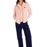 Polar Manga Larga Mujer W Microfleece Full Zip Palo Rosa Cat