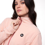Polar Mujer Microfleece Full Zip Rosa CAT