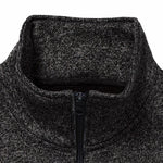 Polar Casual Mujer W SWEATER FLEECE FULL ZIP JACKET Negro CAT