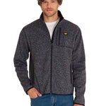 Polar Manga Larga Hombre Fleece Full Zip Grafito Cat