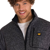 Polar Manga Larga Hombre Fleece Full Zip Grafito Cat
