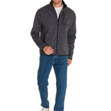 Polar Manga Larga Hombre Fleece Full Zip Grafito Cat