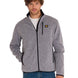 Polar Manga Larga Hombre Fleece Full Zip Gris Oscuro Cat