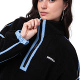 Polar Manga Larga Mujer RELAXED HALF ZIP Negro Cat