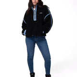 Polar Manga Larga Mujer RELAXED HALF ZIP Negro Cat