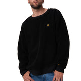 Polar Manga Larga Hombre Sherpa Crewneck Negro CAT