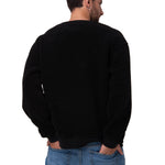 Polar Manga Larga Hombre Sherpa Crewneck Negro CAT
