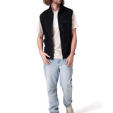 Polar Hombre Microfleece Vest Negro