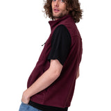 Polar Hombre Microfleece Vest Morado
