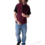 Polar Hombre Microfleece Vest Morado