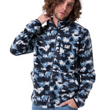 Polar Hombre Microfleece Full Zip Azul