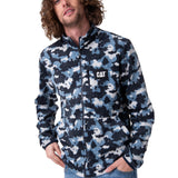 Polar Hombre Microfleece Full Zip Azul