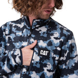 Polar Hombre Microfleece Full Zip Azul