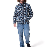 Polar Hombre Microfleece Full Zip Azul