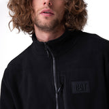 Polar Hombre Microfleece Full Zip Negro