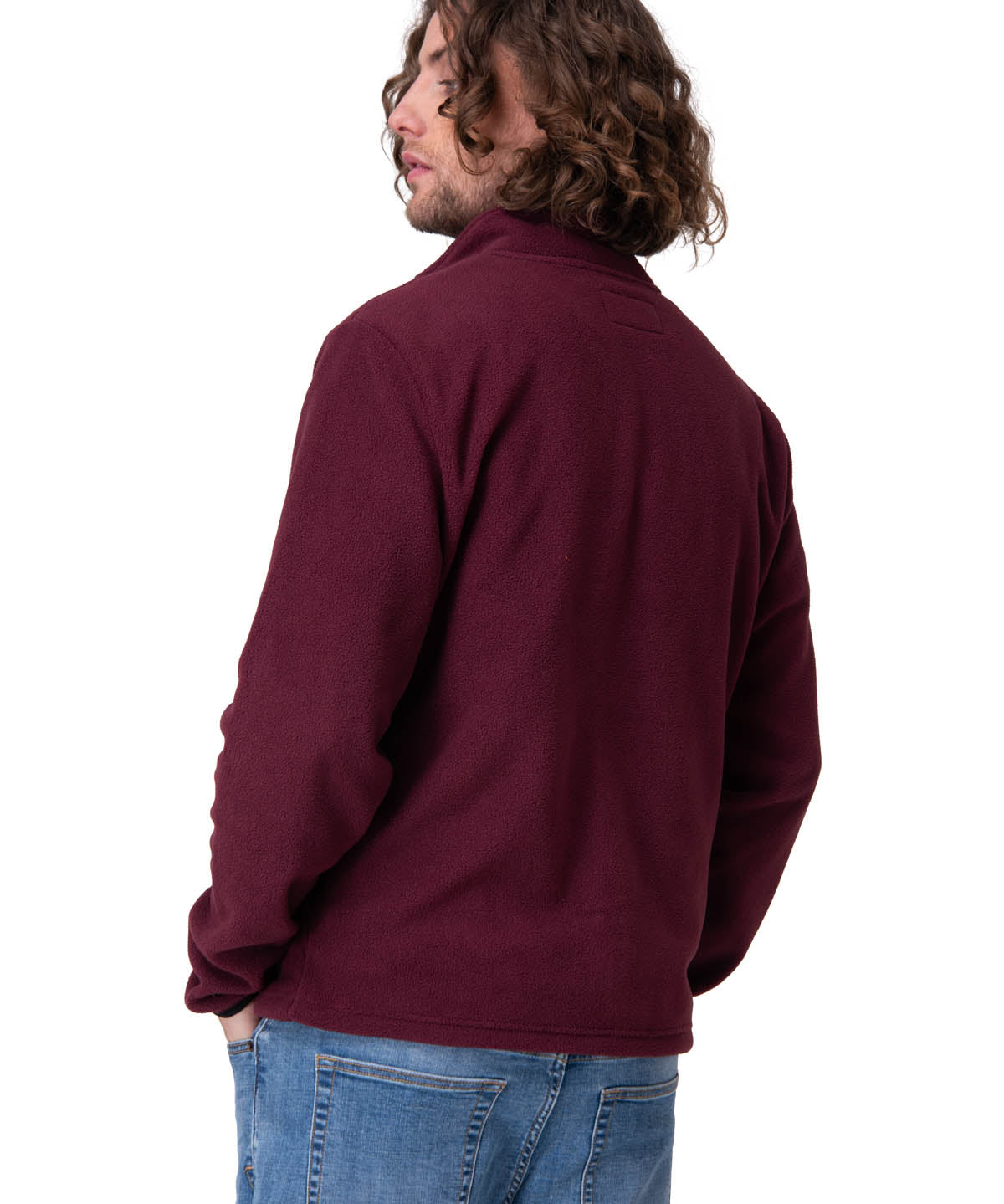 Polar Hombre Microfleece Full Zip Morado