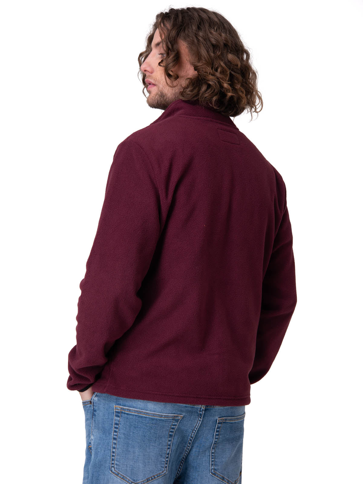 Polar Hombre Microfleece Full Zip Morado