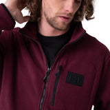 Polar Hombre Microfleece Full Zip Morado