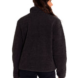 Polar Casual Mujer Insulated Full Zip Teddy Jacket Negro Cat