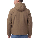 Chaqueta Hombre Heavyweight Insulated Hooded Work Café Cat