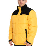 Parka Casual Hombre Heavyweight Insulated Puffer Jacket Amarillo Cat