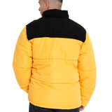 Parka Casual Hombre Heavyweight Insulated Puffer Jacket Amarillo Cat