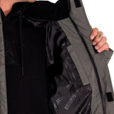 Parka Casual Hombre Heavyweight Insulated Puffer Jacket Gris Cat