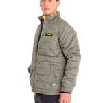 Chaqueta Casual Hombre MEDIUMWEIGHT INSULATED TRIANGLE QUILTED JACKET Verde CAT