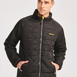 Chaqueta Casual Hombre MEDIUMWEIGHT INSULATED TRIANGLE QUILTED JACKET Negro CAT