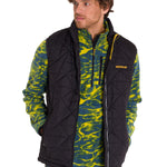 Chaqueta Sin Mangas Casual Hombre Mediumweight Insulated Triangle Quilted Vest Negro Cat