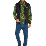 Chaqueta Sin Mangas Casual Hombre Mediumweight Insulated Triangle Quilted Vest Negro Cat