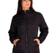 Chaqueta Casual Mujer W Mediumweight Insulated Triangle Quilted Jacket Negro Cat