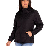 Chaqueta Casual Mujer W Mediumweight Insulated Triangle Quilted Jacket Negro Cat