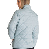 Chaqueta Mujer Triangulo Acolchado Celeste CAT