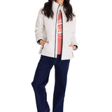 Parka Manga Larga Mujer W Mediumweight Insulated Triangle Quilted Perla Cat