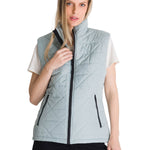 Chaqueta Sin Mangas Mujer Triangulo Acolchado Agua CAT