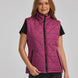 Chaqueta Sin manga Casual Mujer W MEDIUMWEIGHT INSULATED TRIANGLE QUILTED VEST Rosado CAT