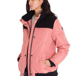 Parka Manga Larga Mujer W Heavyweight Insulated Puffer Coral Cat