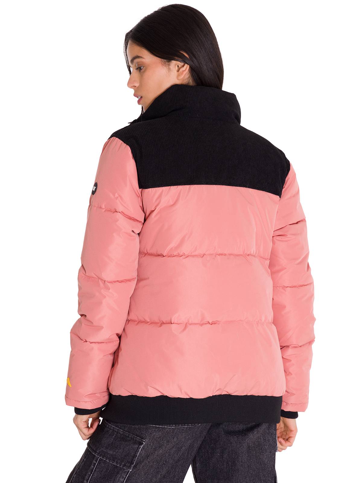 Parka Manga Larga Mujer W Heavyweight Insulated Puffer Coral Cat