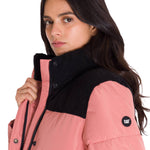 Parka Manga Larga Mujer W Heavyweight Insulated Puffer Coral Cat