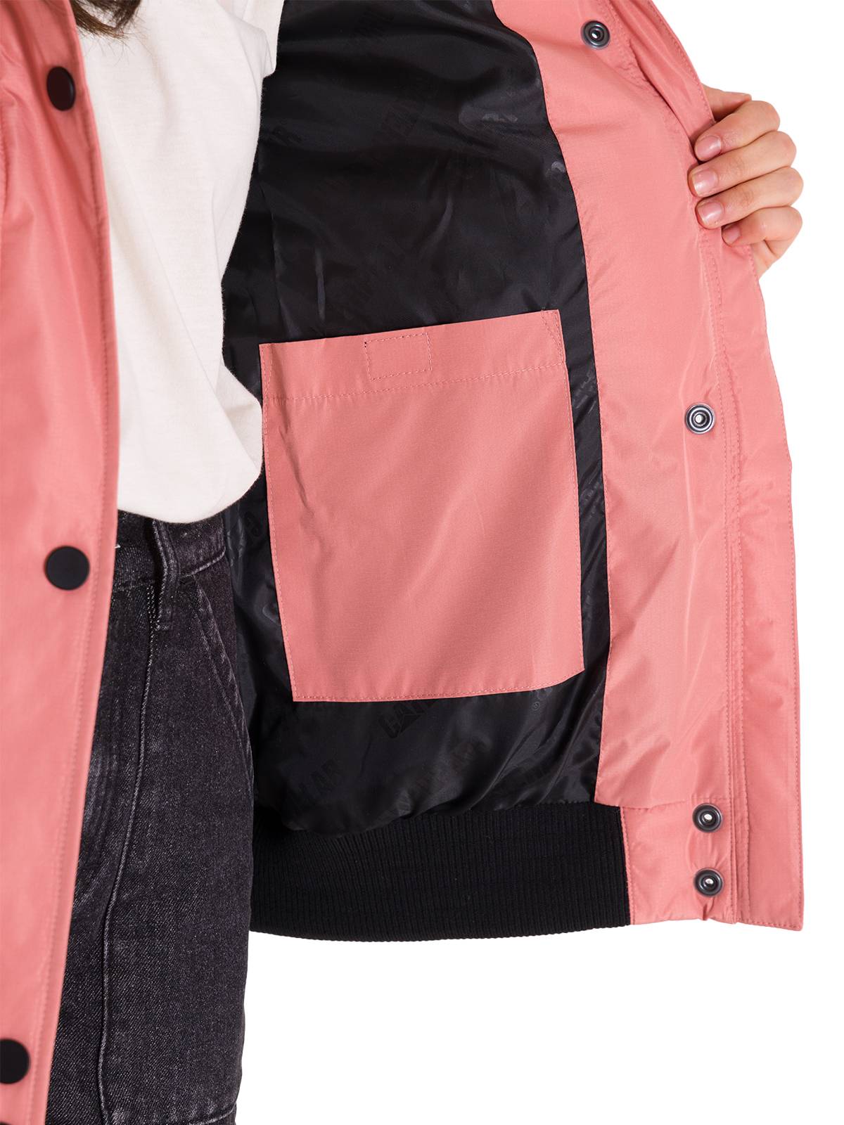 Parka Manga Larga Mujer W Heavyweight Insulated Puffer Coral Cat