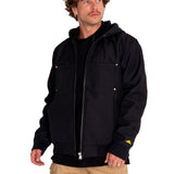 Chaqueta Casual Hombre Bonded Fleece-Lined Work Jacket Negro Cat