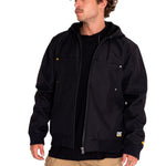 Chaqueta Casual Hombre Bonded Fleece-Lined Work Jacket Negro Cat