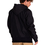 Chaqueta Casual Hombre Bonded Fleece-Lined Work Jacket Negro Cat